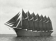Schooners send Arks to the borrom